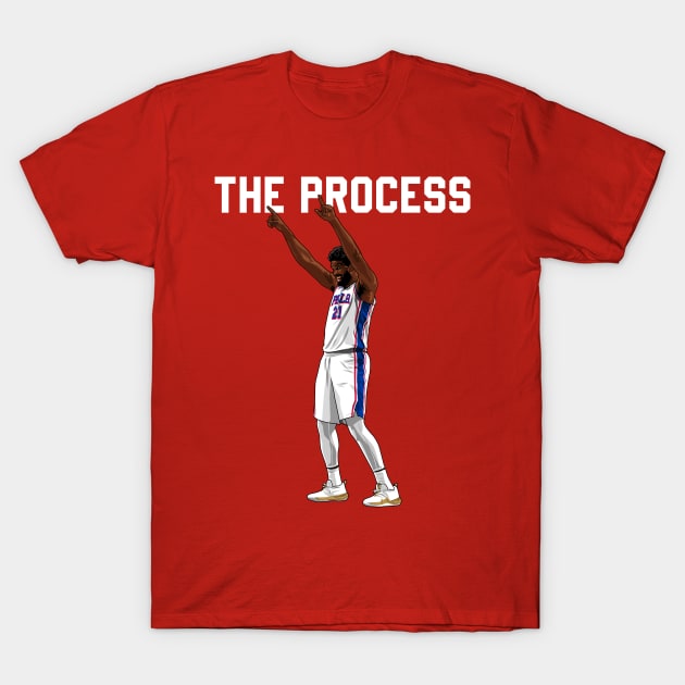 Joel Embiid T-Shirt by origin illustrations